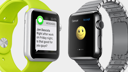 Receive and send messages in amazing ways -- from your wrist.